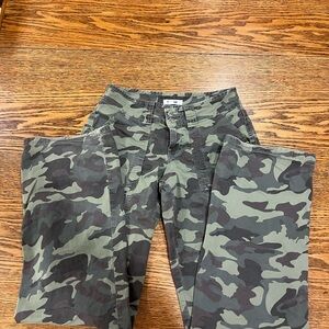 Camo cargo pants